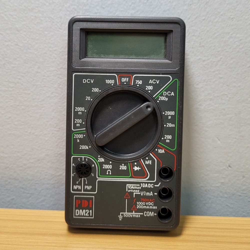 PDI DM21 Digital Multimeter